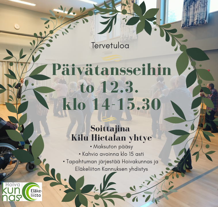 Päivätanssi-ilmoitus